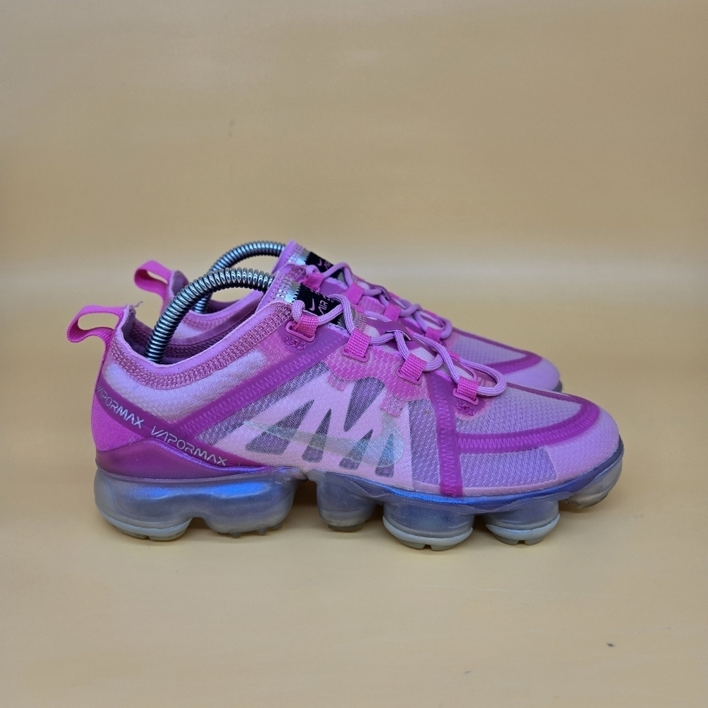Nike Air VaporMax 2019 Active Fuchsia Women's Shoes Size 6 - Picture 3 of 8
